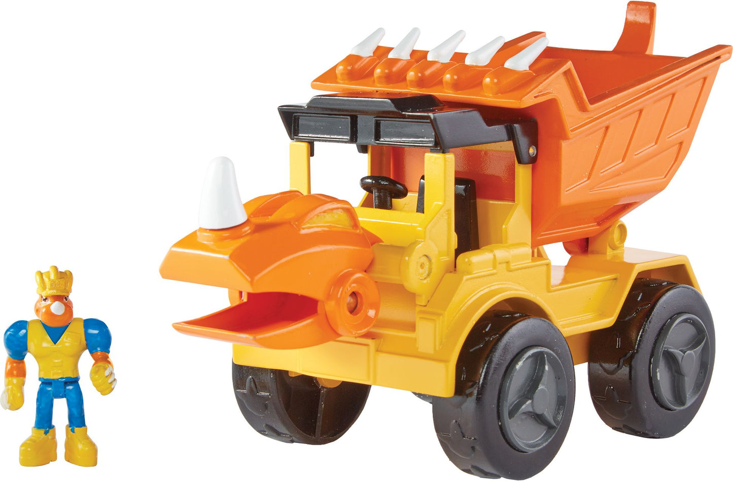 Educational Insights 4158 Dino Construction Company Rocko The Styracousaurus Dump Truck