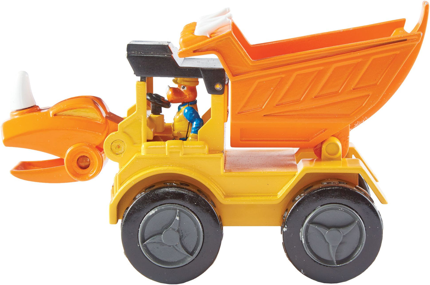 Educational Insights 4158 Dino Construction Company Rocko The Styracousaurus Dump Truck