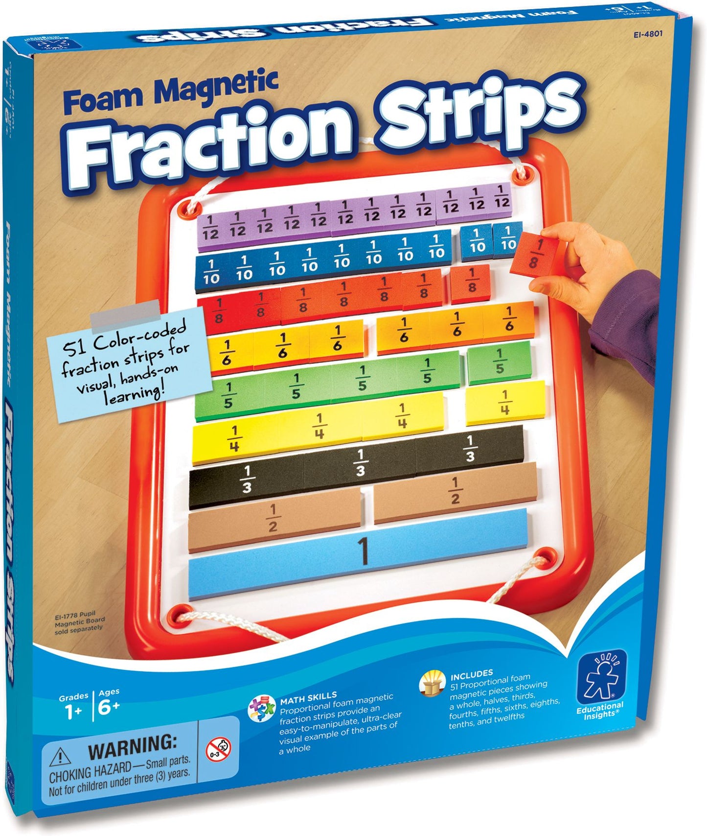 Foam Magnetic Fraction Strips