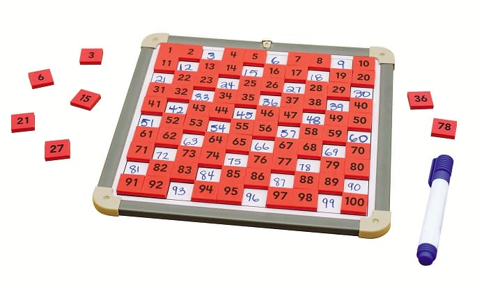 Foam Magnetic Numbers with Board