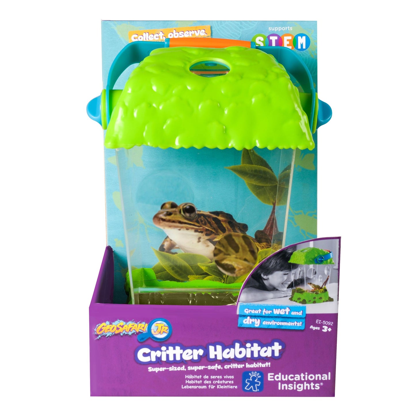 Educational Insights GeoSafari Jr. Critter Habitat