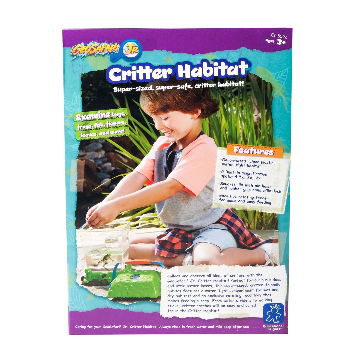 Educational Insights GeoSafari Jr. Critter Habitat