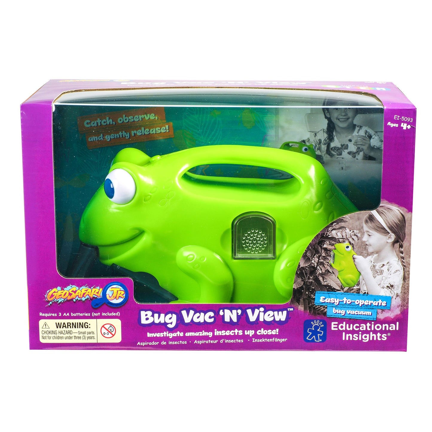 Educational Insights GeoSafari Jr. Bug Vac 'N' View