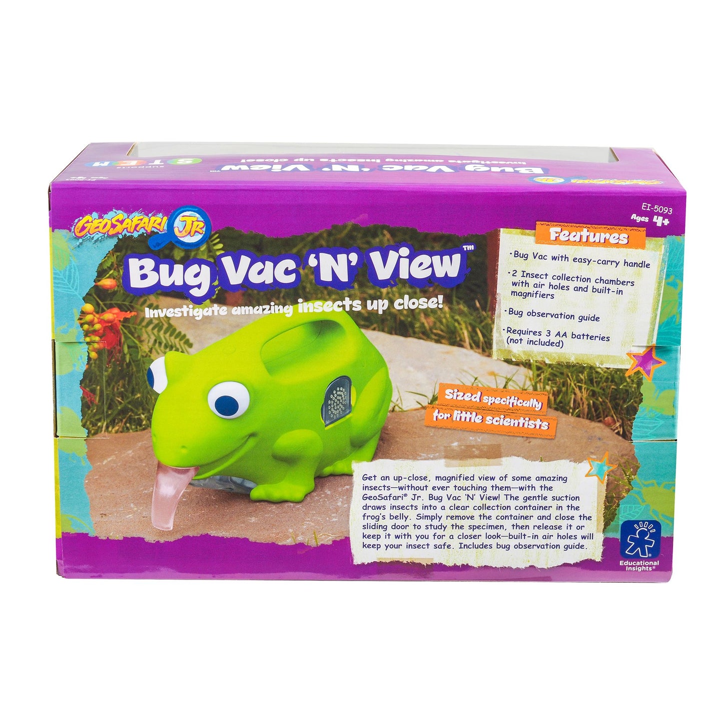 Educational Insights GeoSafari Jr. Bug Vac 'N' View
