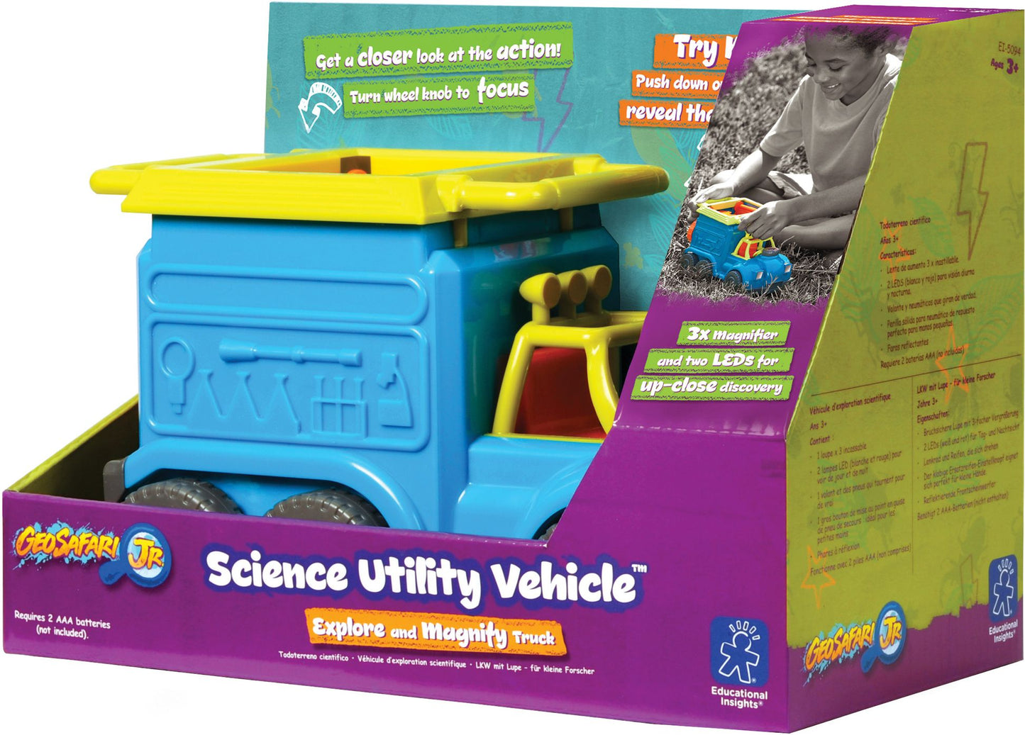 Educational Insights 5094 Geosafari Jr. Science Utility Vehicle
