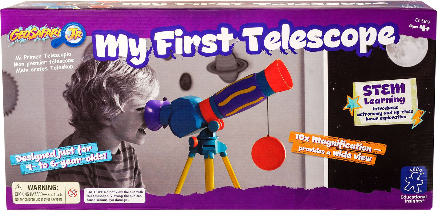 My First Telescope with Moon Viewer