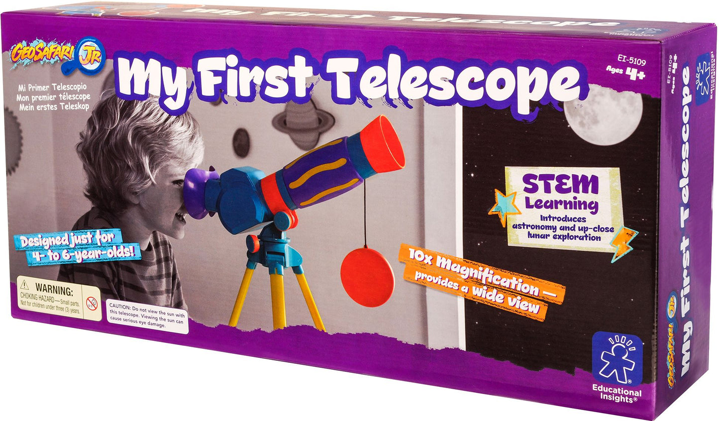 My First Telescope with Moon Viewer