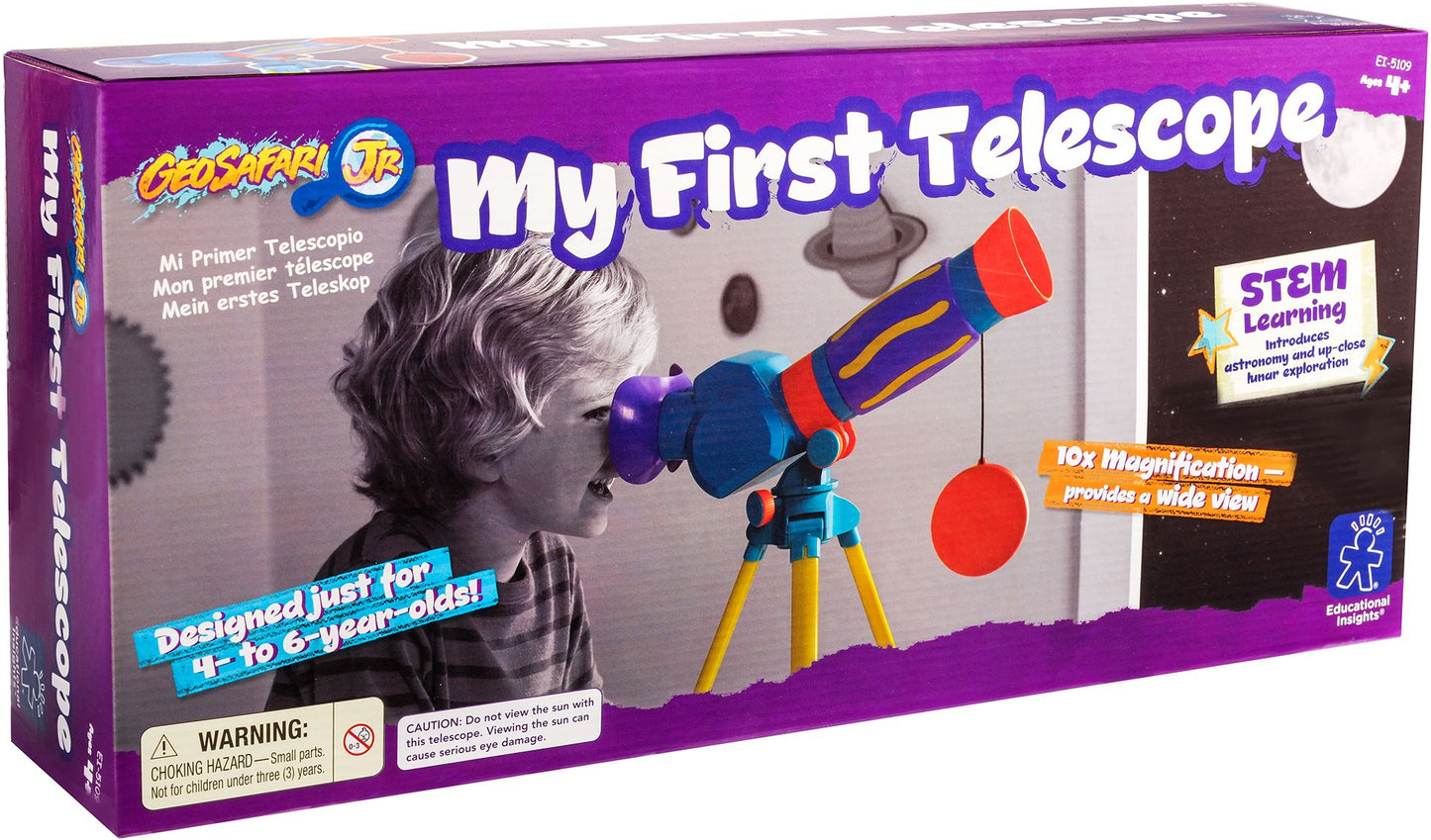 My First Telescope with Moon Viewer