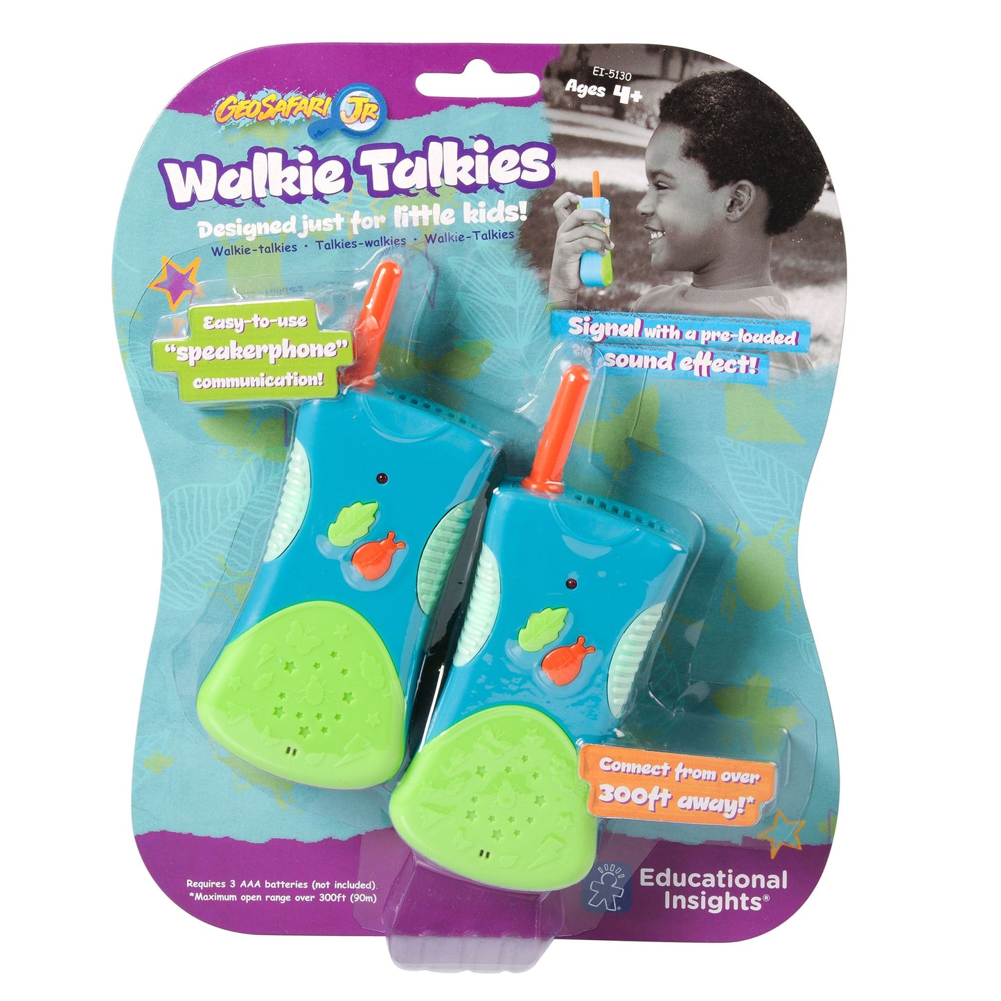 Educational Insights GeoSafari Jr. Walkie Talkie