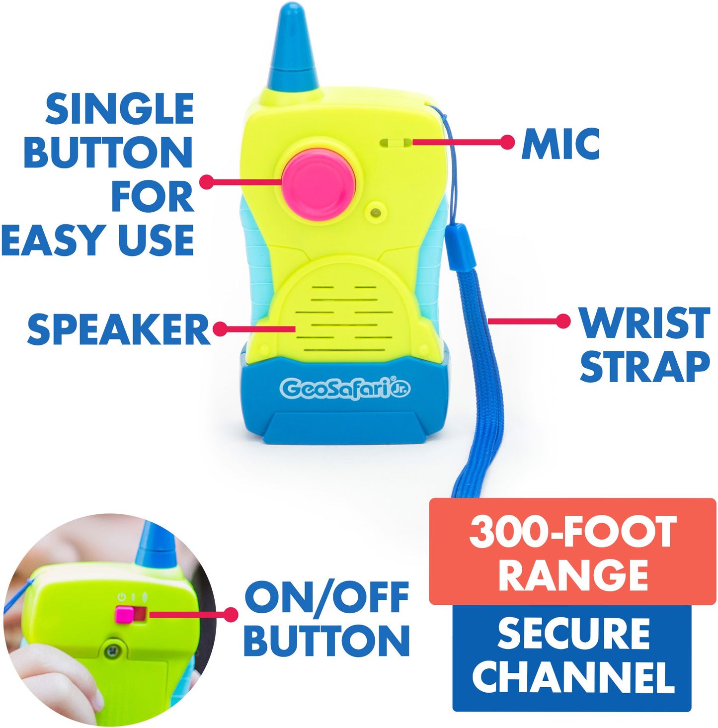 Educational Insights GeoSafari Jr. Walkie Talkies