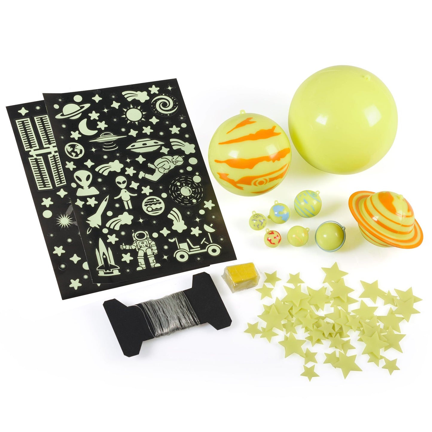 Educational Insights GeoSafari Glow-in-the-Dark Planets and Stars Set