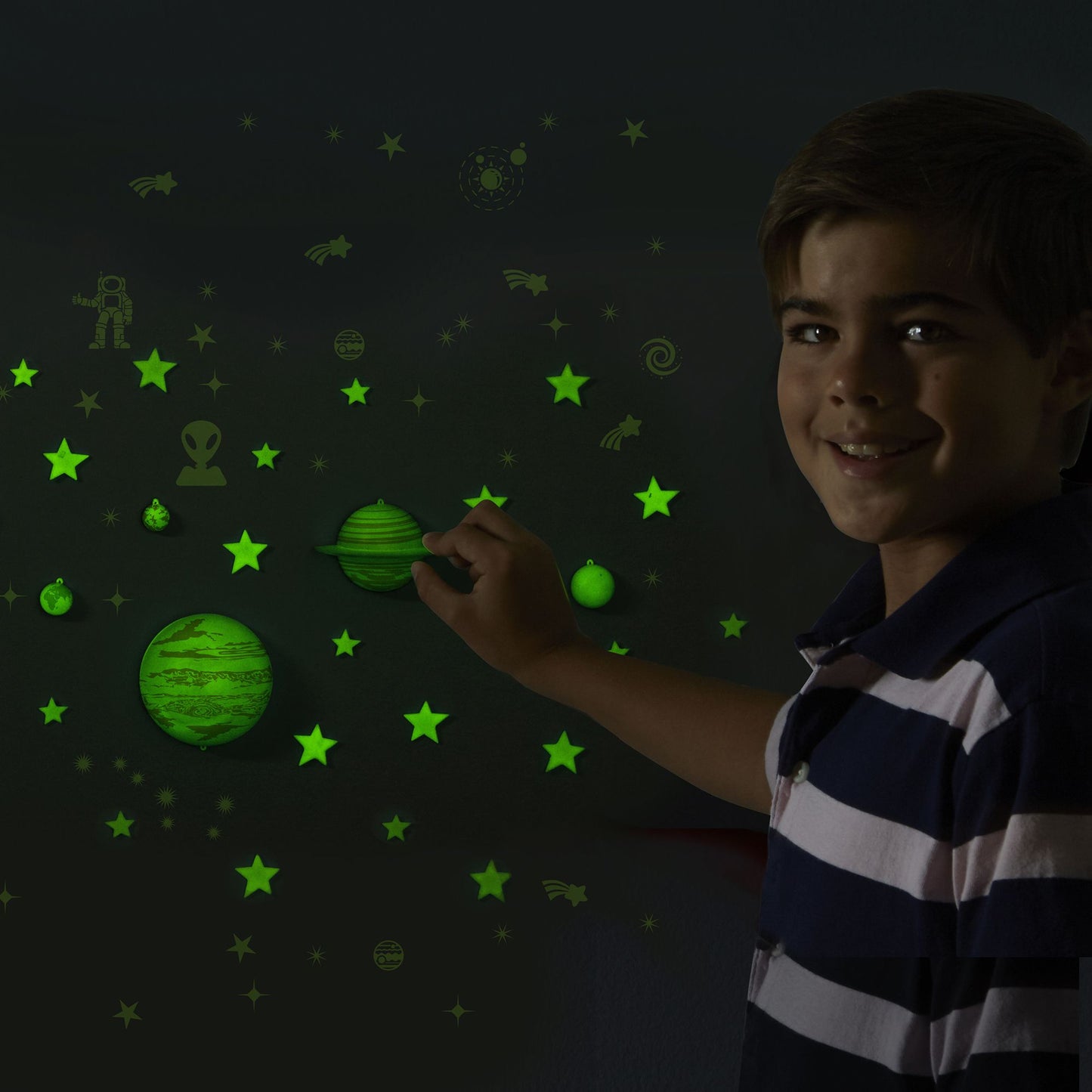 Educational Insights GeoSafari Glow-in-the-Dark Planets and Stars Set