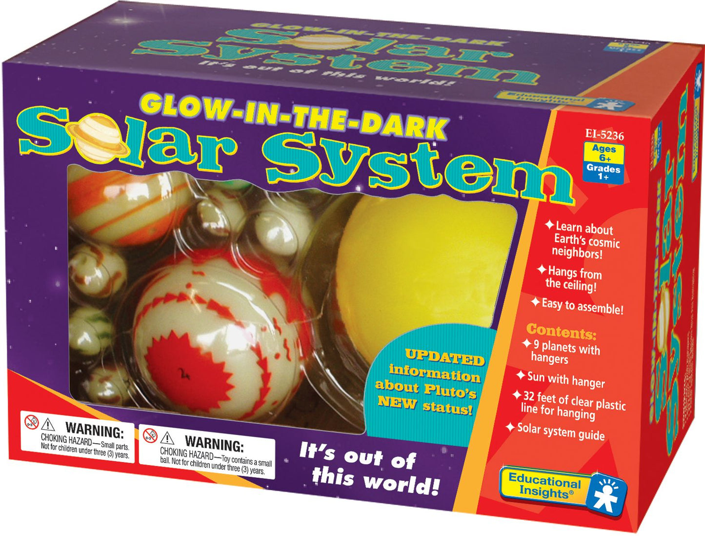 Glow-In-The-Dark Solar System