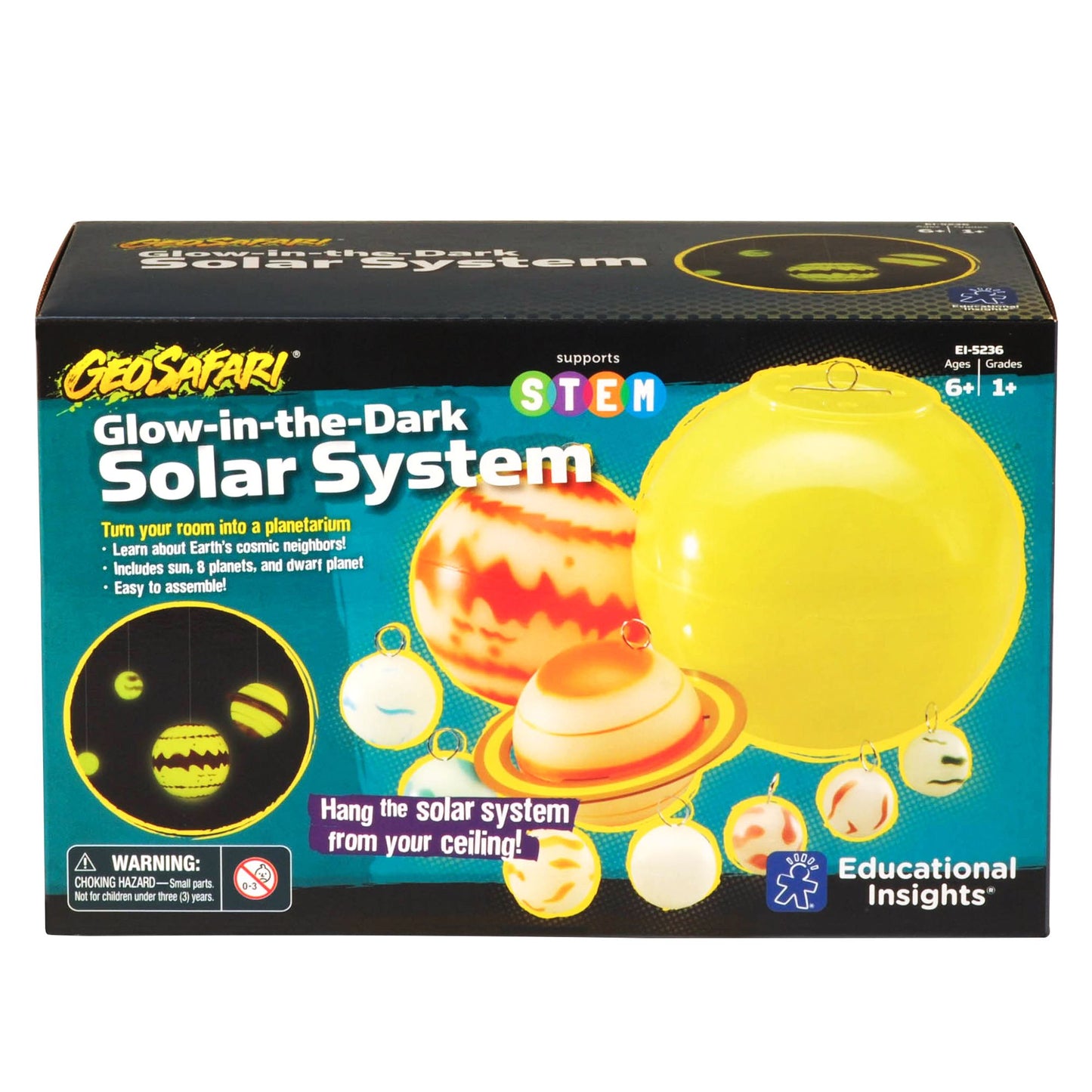 Glow-In-The-Dark Solar System
