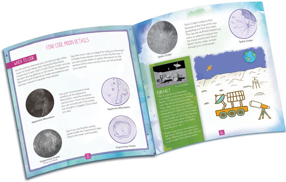 Nancy B's Science Club MoonScope and Star Gazer's Activity Journal