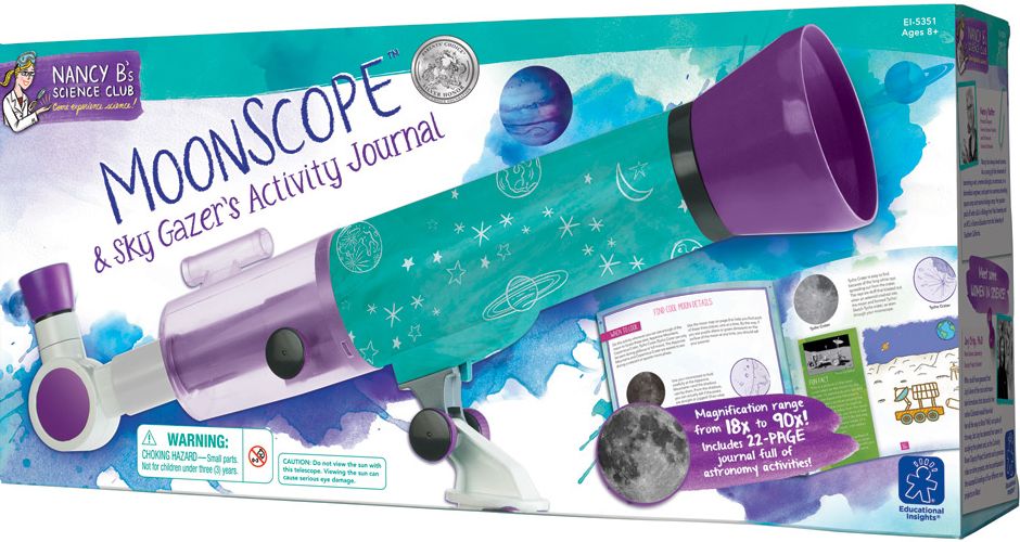 Nancy B's Science Club MoonScope and Star Gazer's Activity Journal