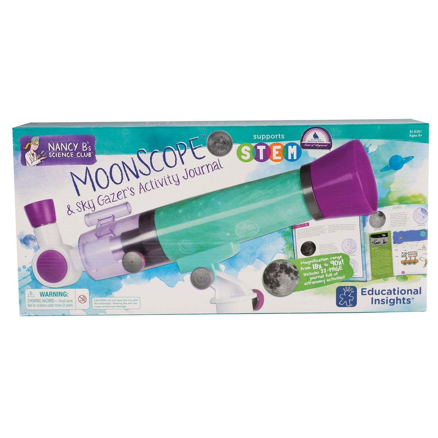 Nancy B's Science Club MoonScope and Star Gazer's Activity Journal
