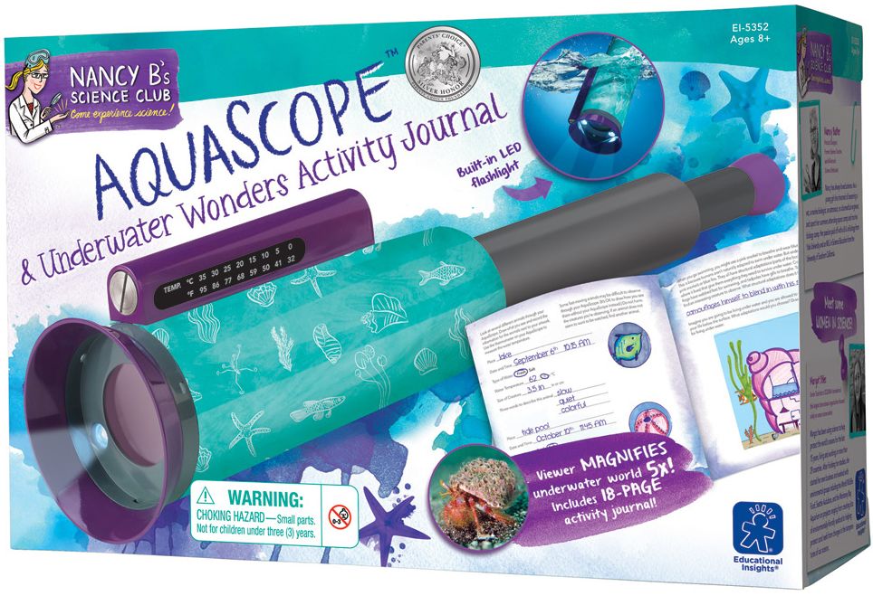 Educational Insights Nancy B's Aquascope & Activity Journal