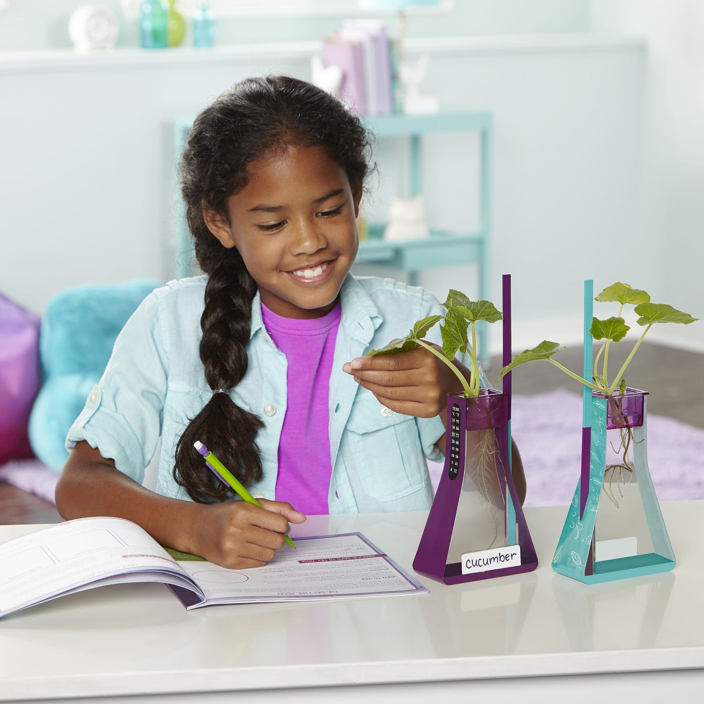 Nancy B'S Science Club Way To Grow Hydroponics Kit & Gardening Diary