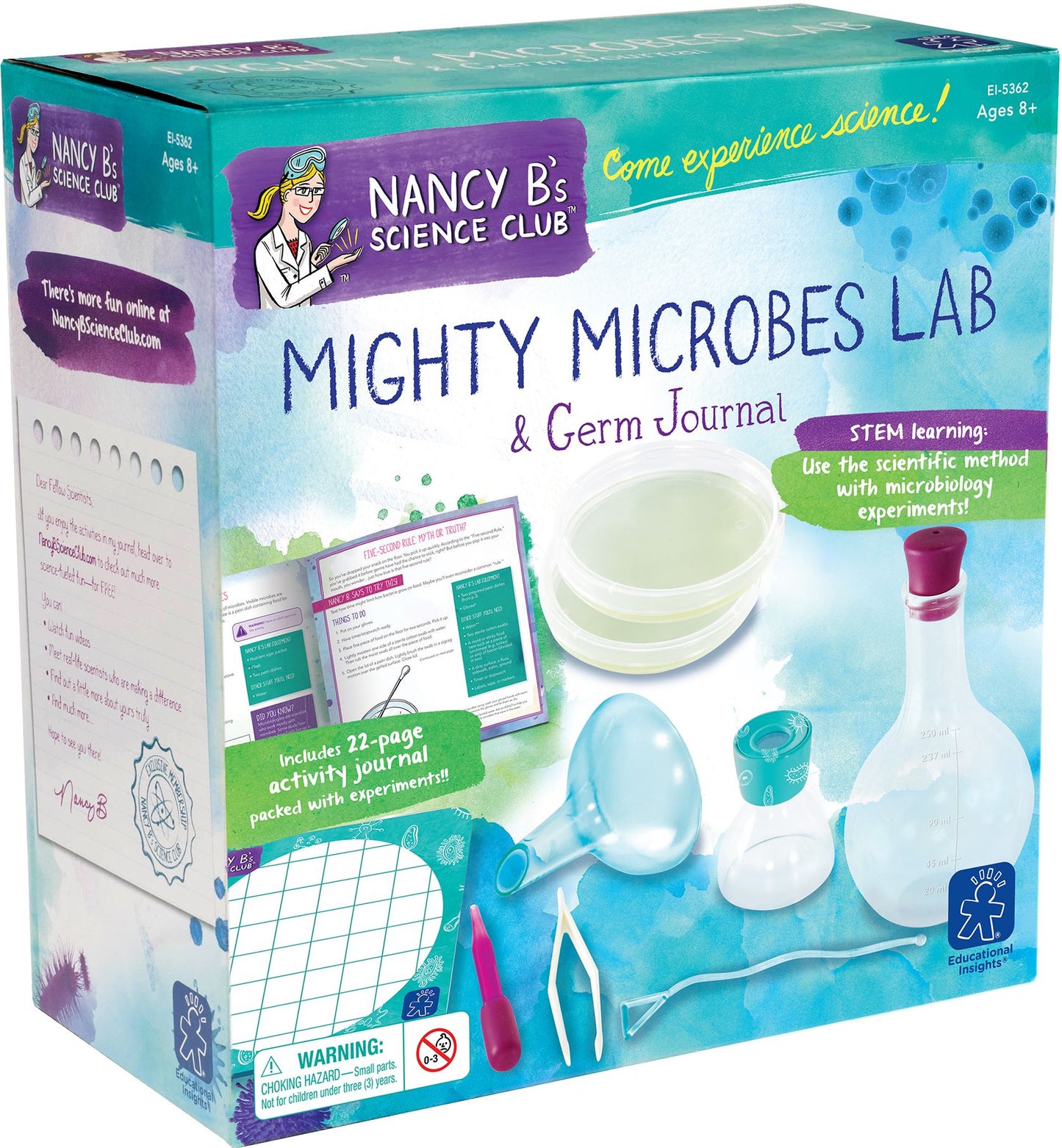 Nancy B'S Science Club Mighty Microbes Lab & Germ Journal