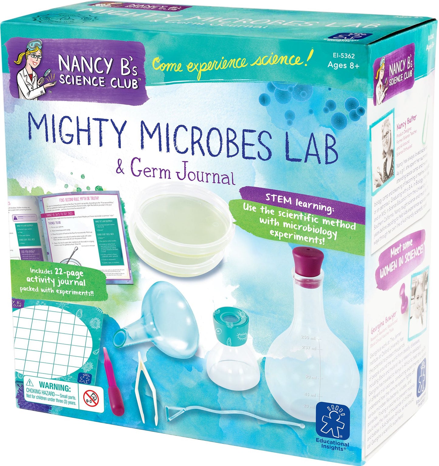 Nancy B'S Science Club Mighty Microbes Lab & Germ Journal