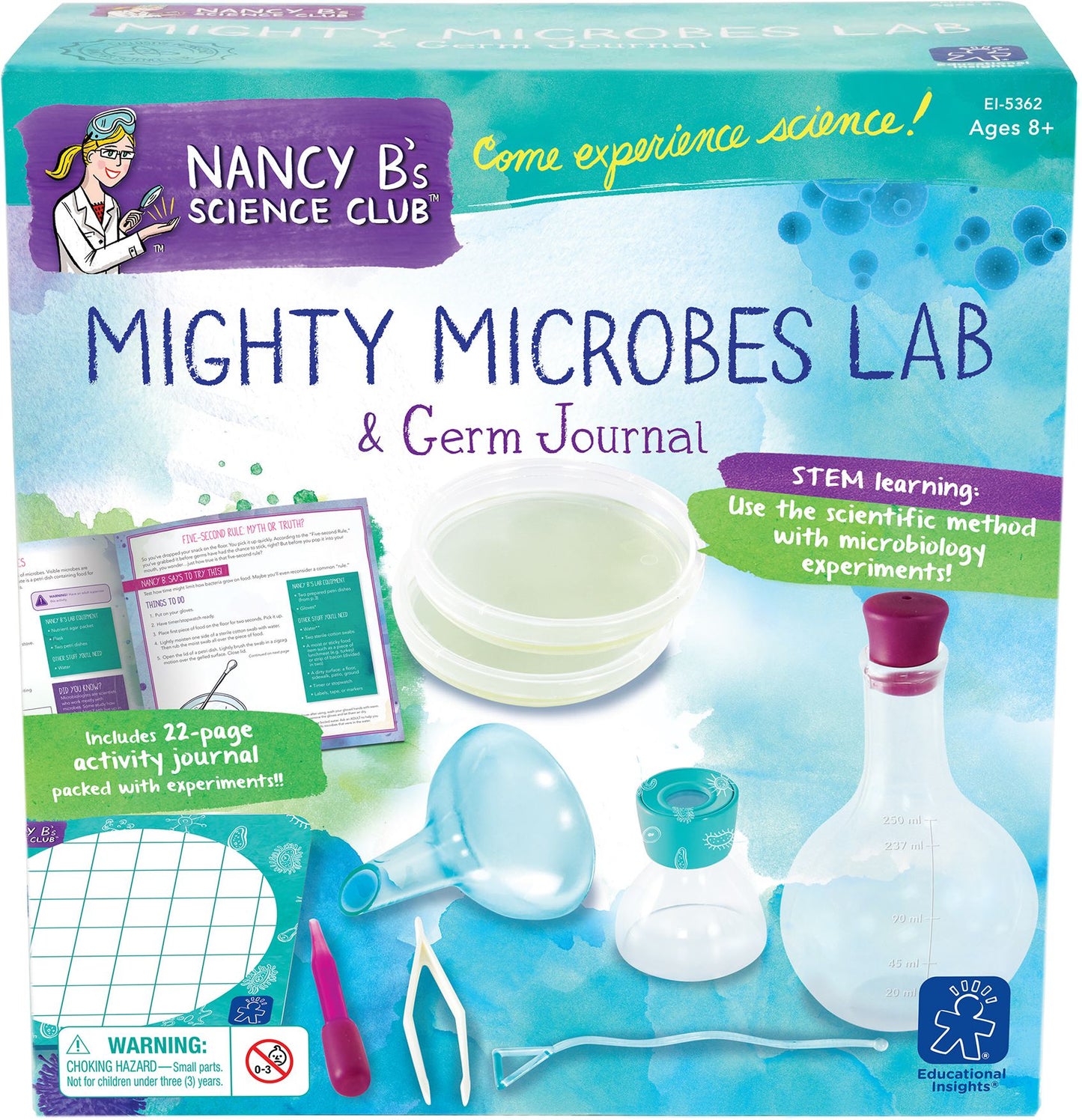 Nancy B'S Science Club Mighty Microbes Lab & Germ Journal