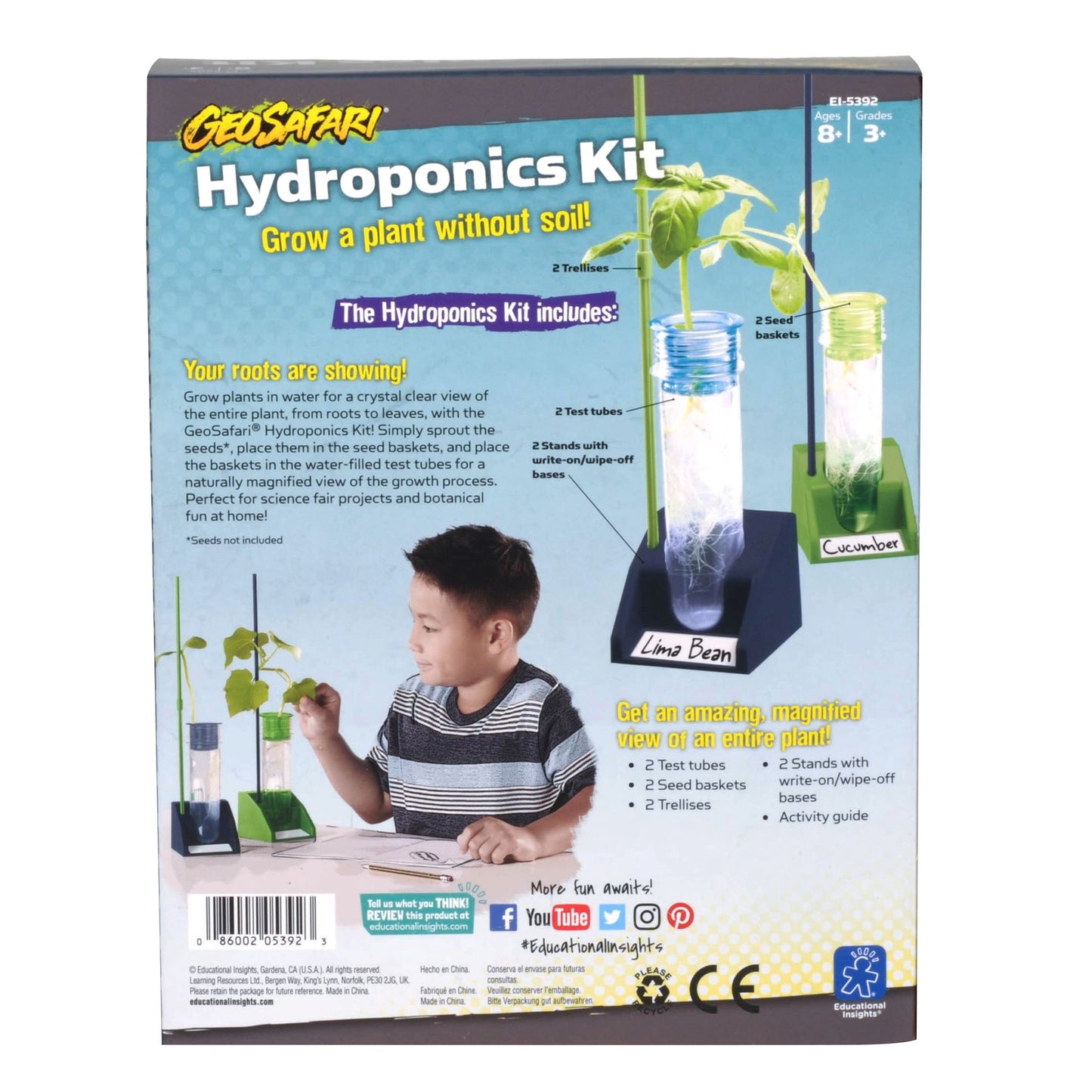 Educational Insights GeoSafari Hydroponics Kit