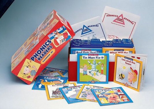 Educational Insights Phonics Readers Classroom Library - Grade K - Set of 120