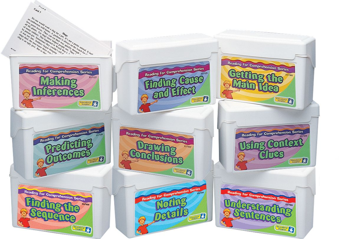 EDUCATIONAL INSIGHTS EI-7111 READING COMPREH. SERIES SET OF 9-1 EA. 7105-7110 7125-7127