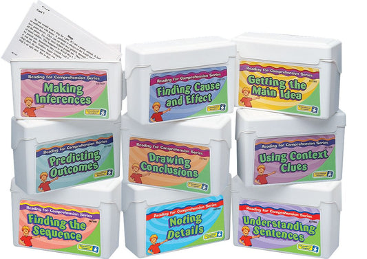 EDUCATIONAL INSIGHTS EI-7111 READING COMPREH. SERIES SET OF 9-1 EA. 7105-7110 7125-7127