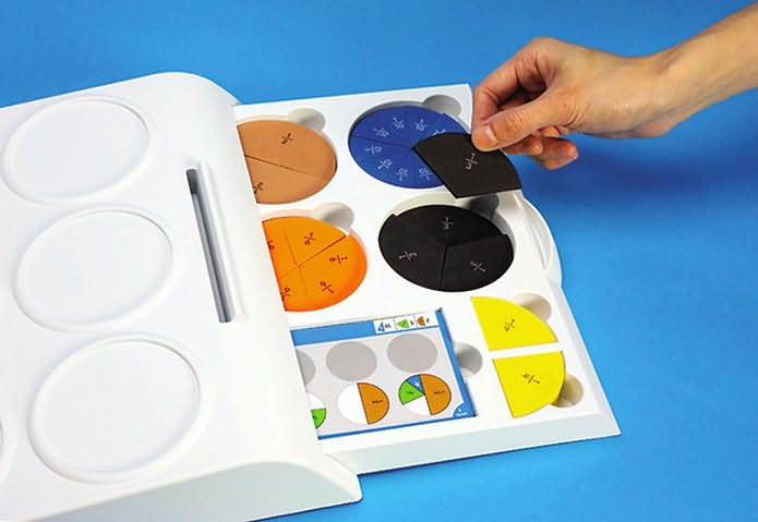 Puzzle Pies Fraction Center