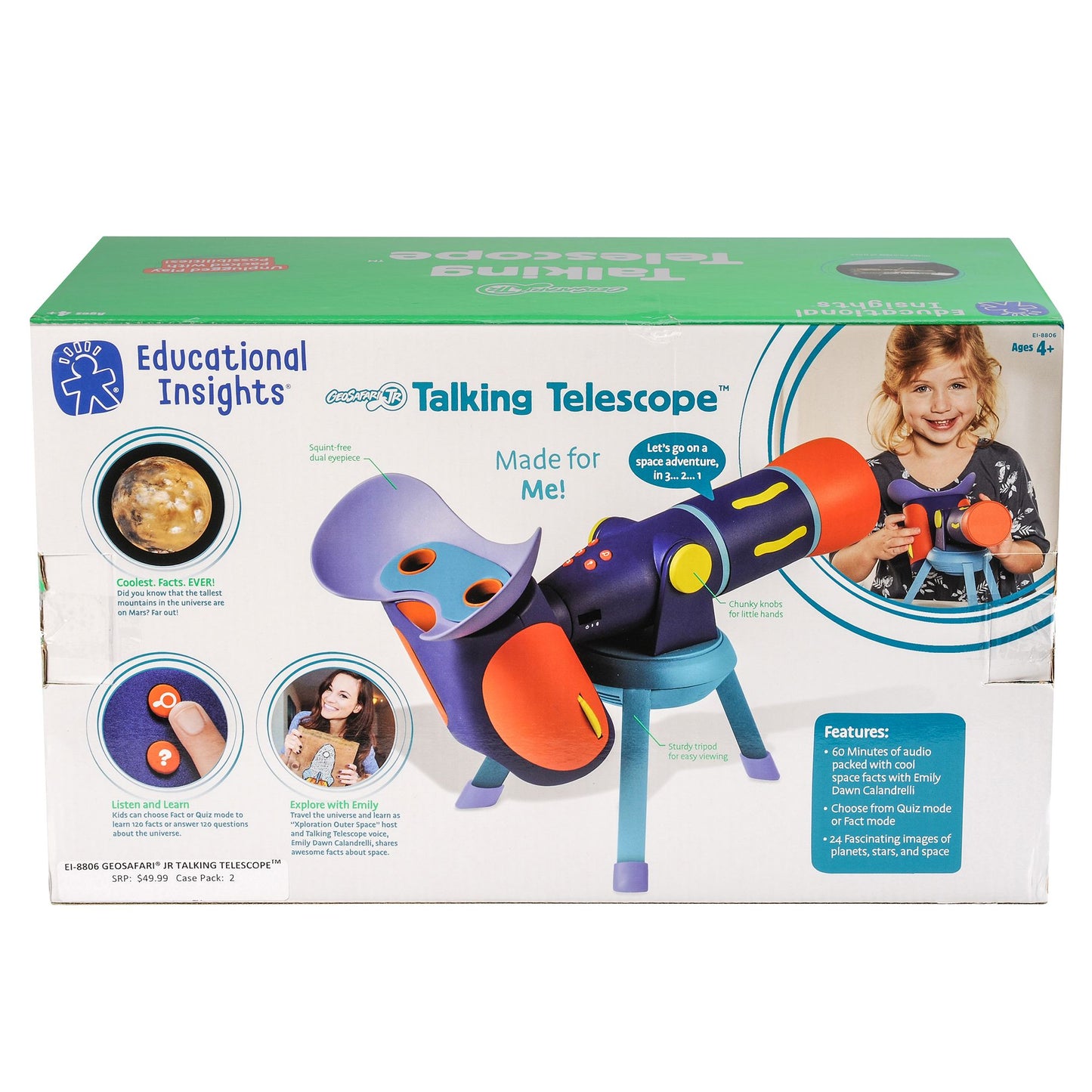 Educational Insights GeoSafari Jr. Talking Telescope