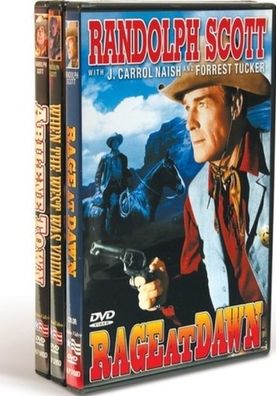 Randolph Scott: Rage at Dawn/When the West Was Young/Abilene Town [3 Discs]