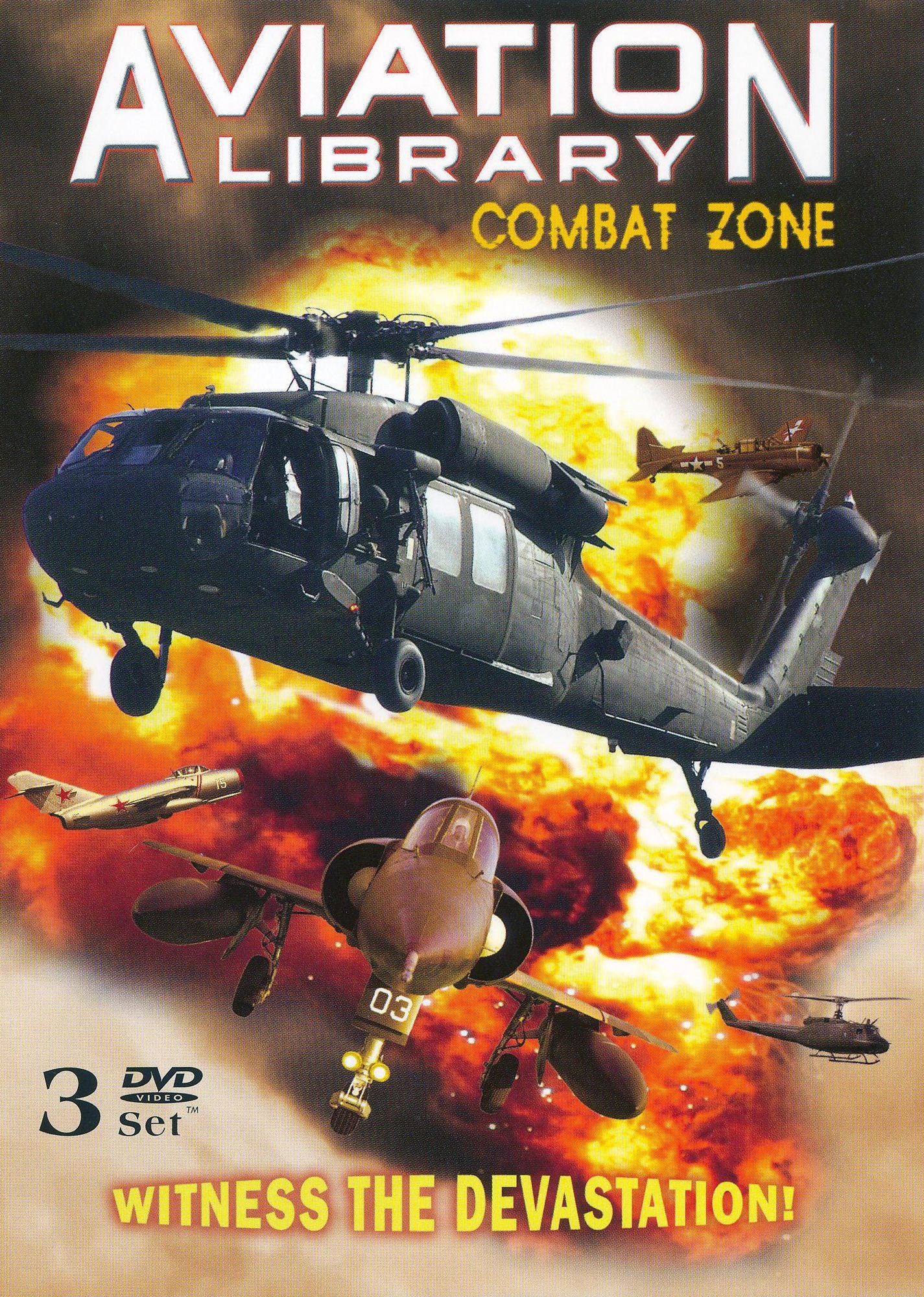 Aviation Library: Combat Zone [3 Discs]