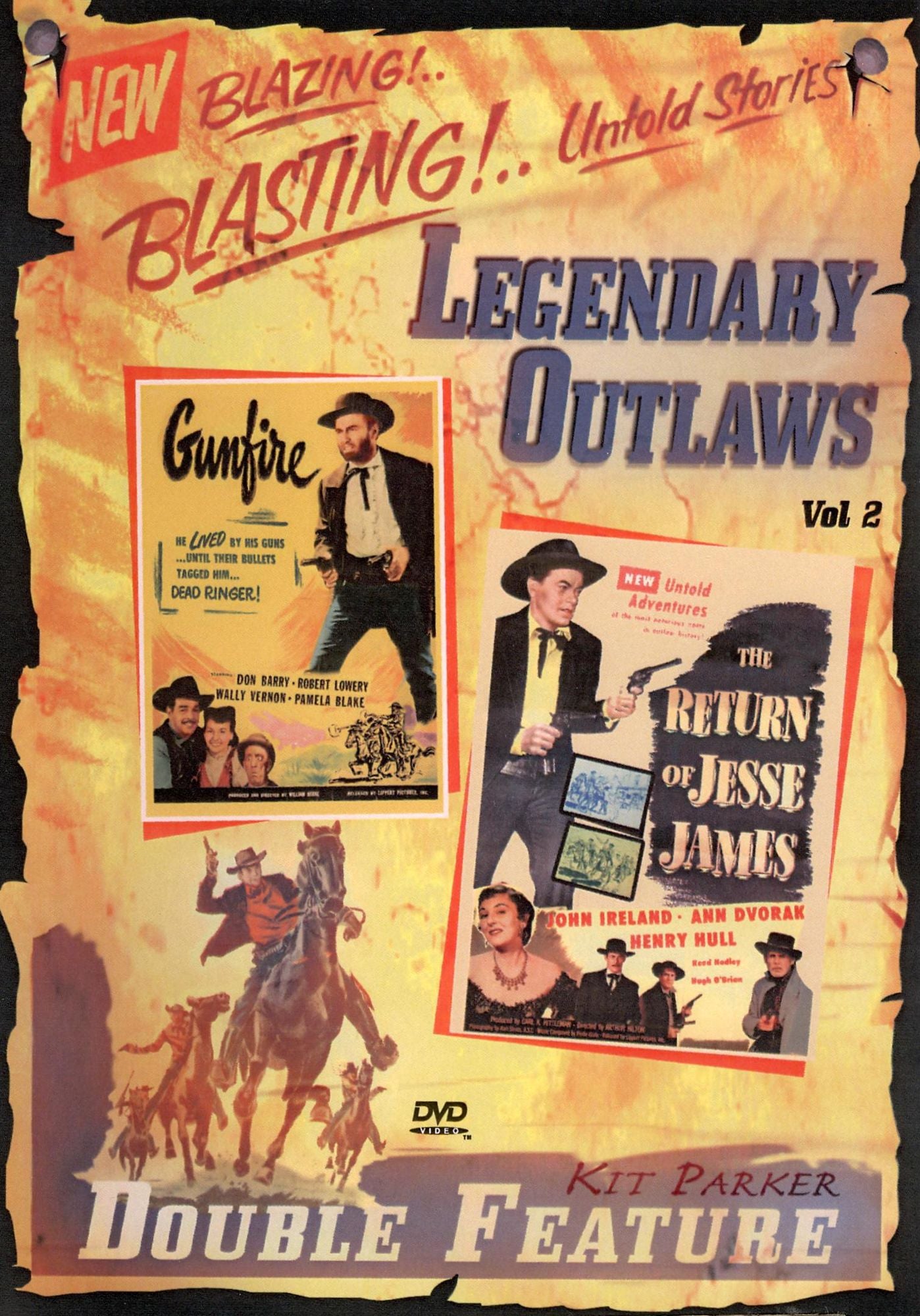 Legendary Outlaws, Vol. 2: Return of Jesse James/Gunfire