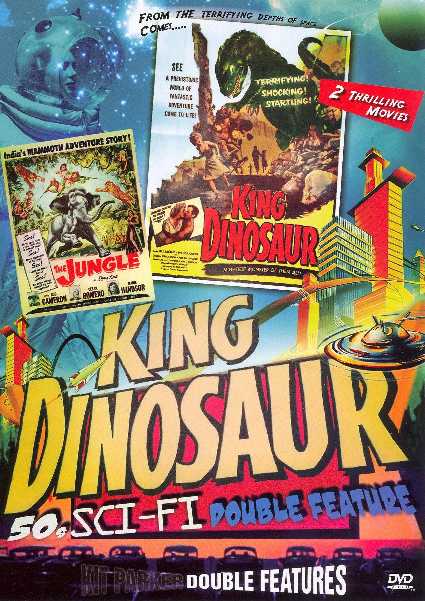 50s Sci-Fi Double Feature: The Jungle/King Dinosaur