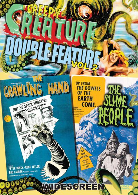 Creepy Creature Double Feature, Vol. 2: The Crawling Hand/The Slime People [2 Discs]