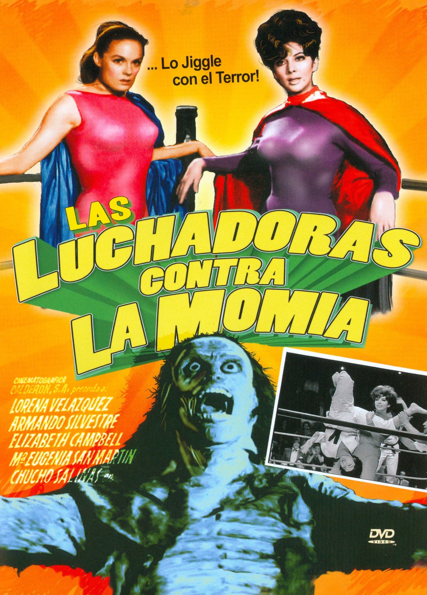 Wrestling Women Vs. The Aztec Mummy