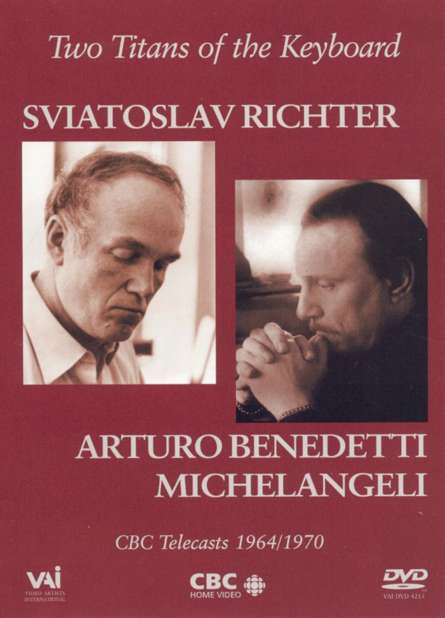 Two Titans of the Keyboard: Sviatoslav Richter and Arturo Benedetti Michelangeli