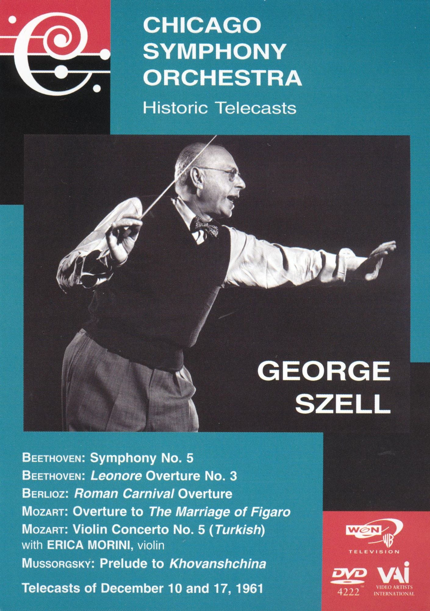 Chicago Symphony Orchestra Historic Telecasts: George Szell