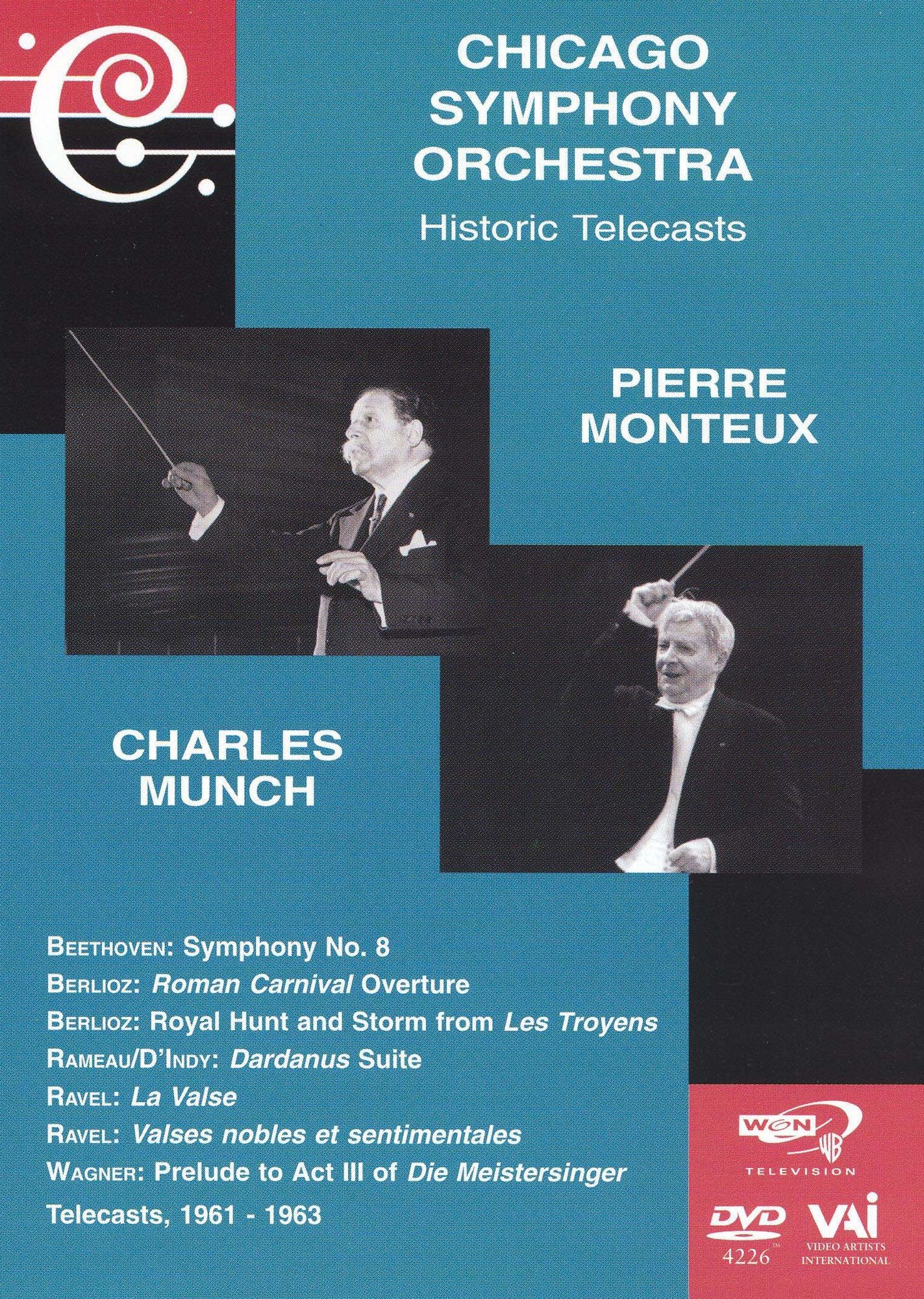 Chicago Symphony Orchestra Historic Telecasts: Pierre Monteux/Charles Munch