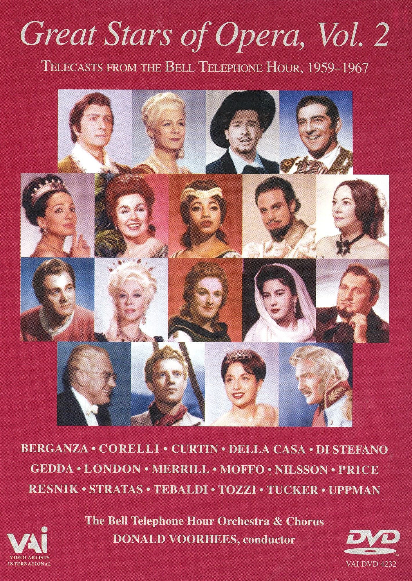 Great Stars of Opera, Vol. 2: Telecasts From the Bell Telephone Hour 1959 - 1967