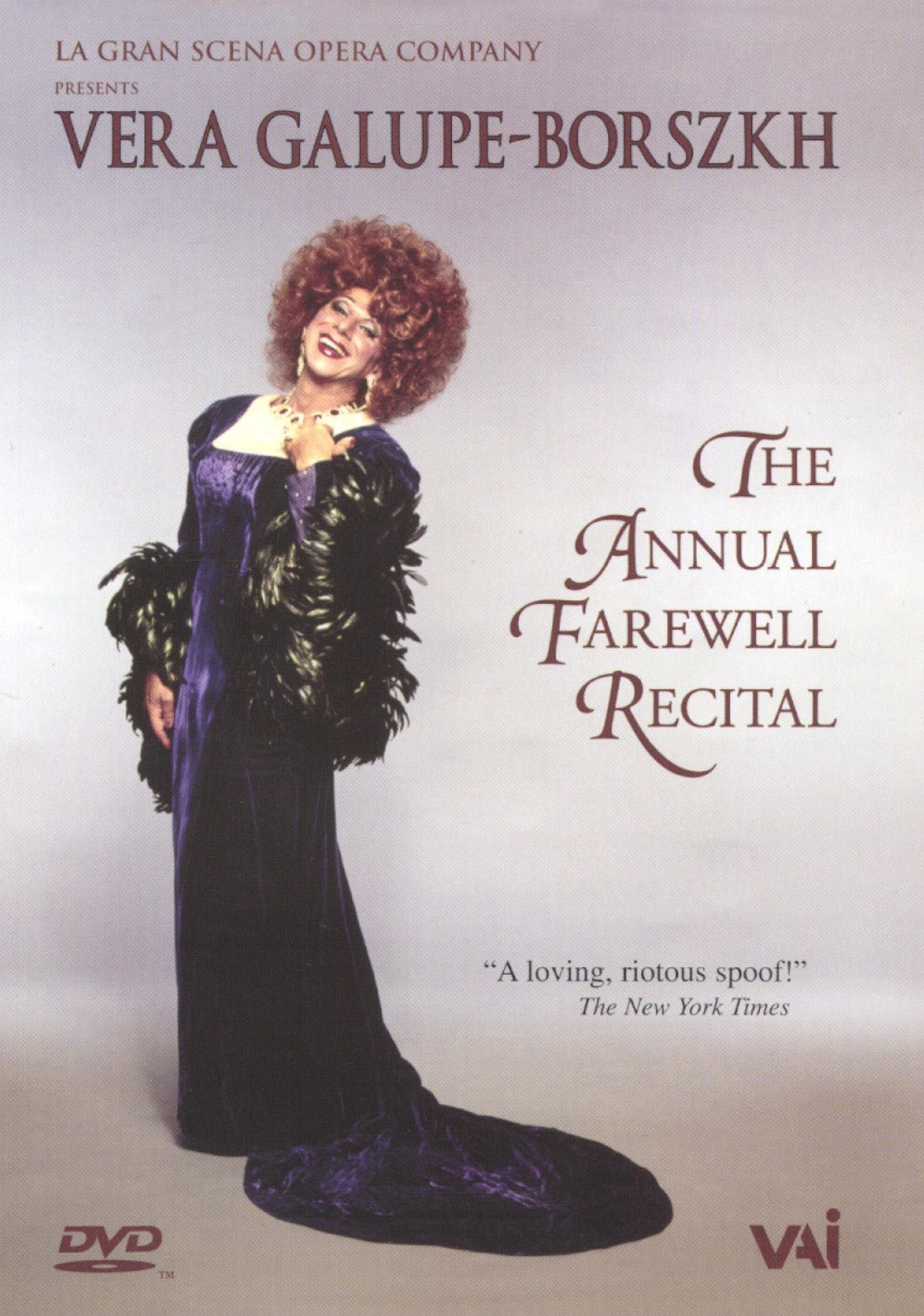 Vera Galupe-Borszkh: The Annual Farewell Recital
