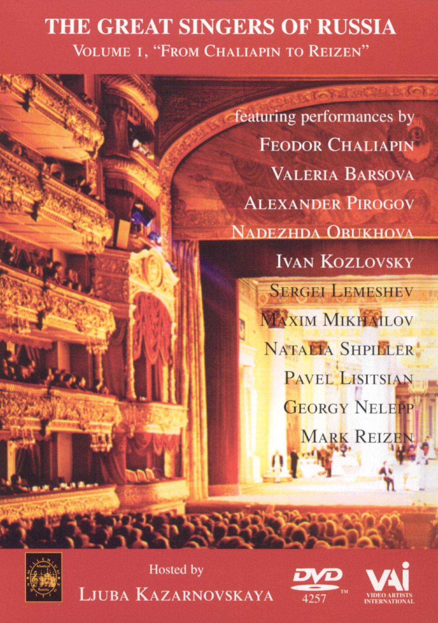 The Great Singers of Russia, Vol. 1 - From Chaliapin to Reizen