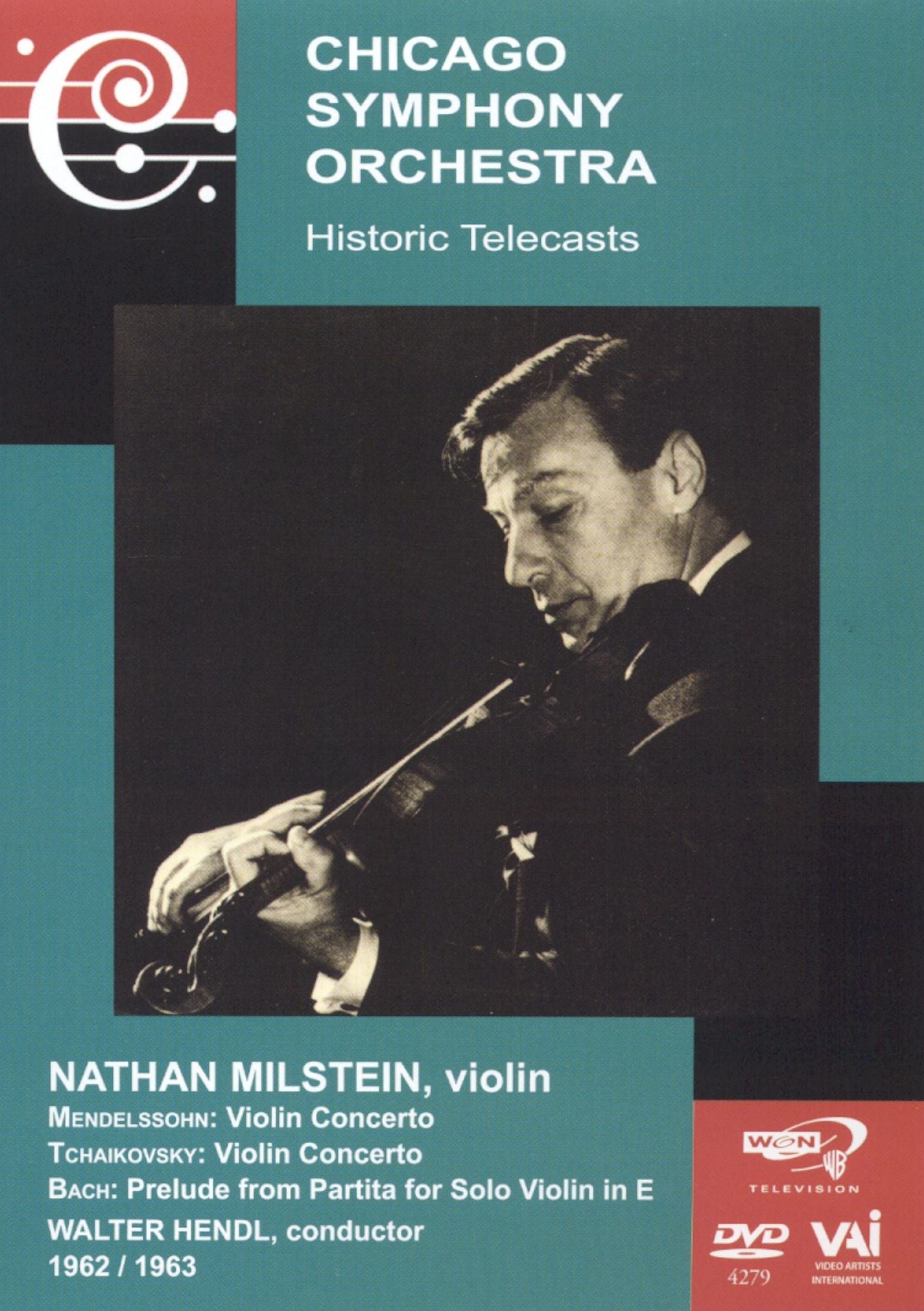 Chicago Symphony Orchestra Historic Telecasts: Nathan Milstein/Walter Hendl