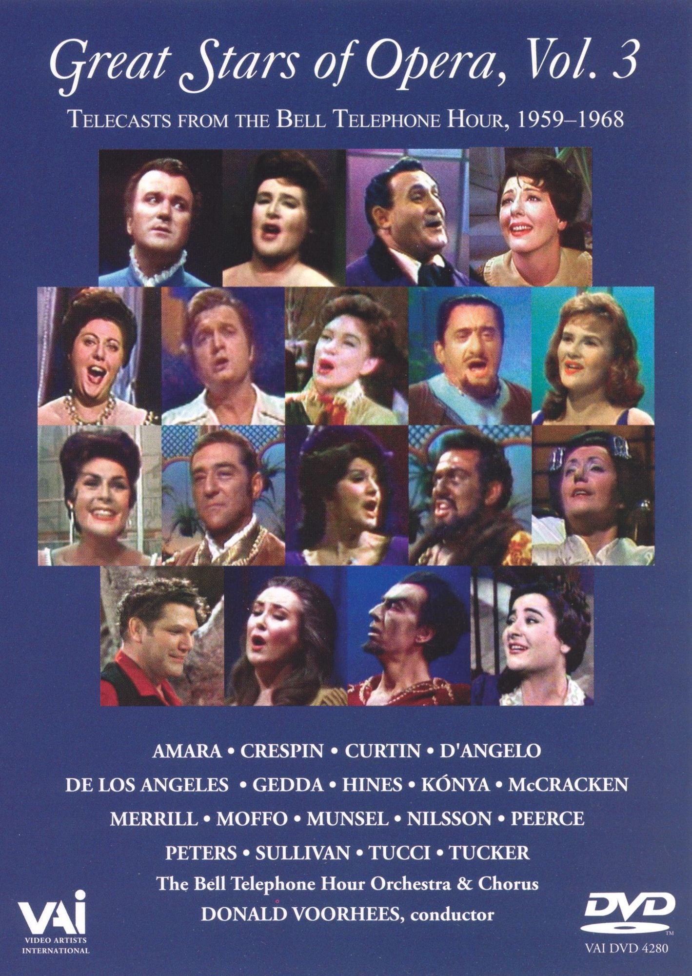 Great Stars of Opera, Vol. 3: Telecasts from the Bell Telephone Hour 1959-1968