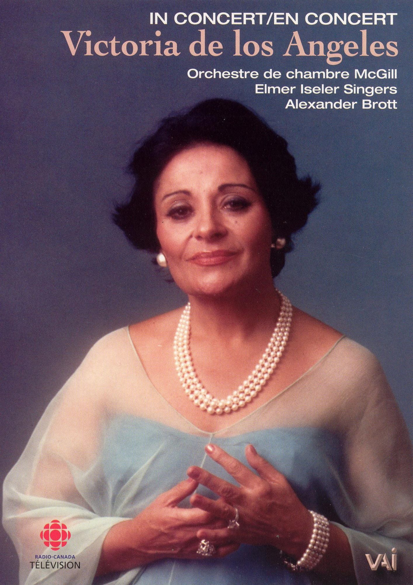 Victoria De Los Angeles & The McGill Chamber Orchestra