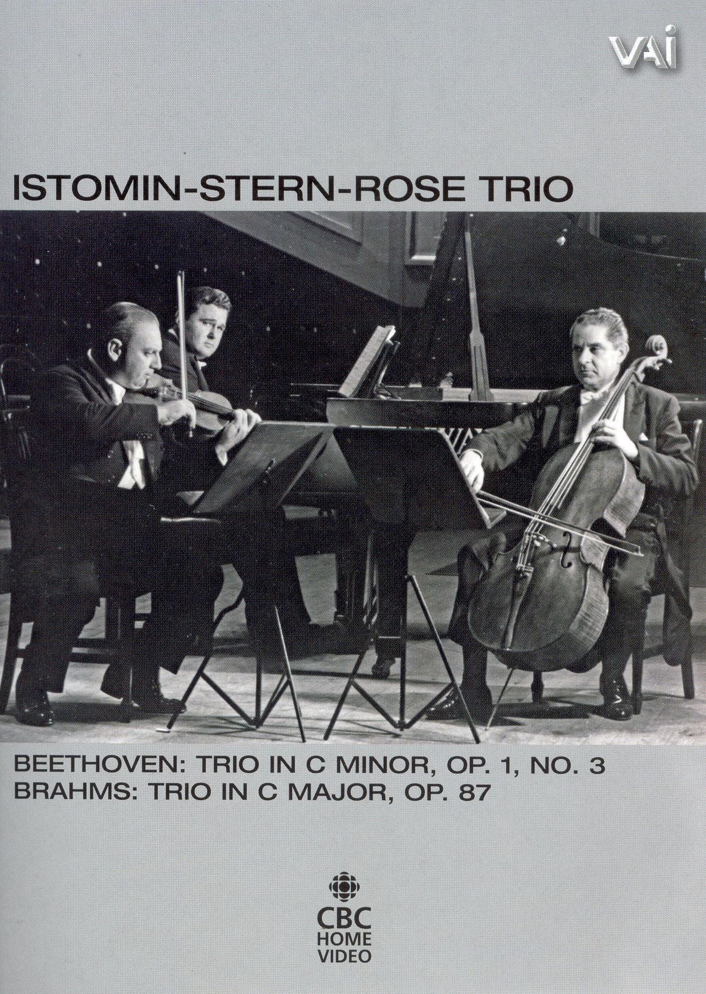 The Istomin-Stern-Rose Trio: Trios by Beethoven and Brahms