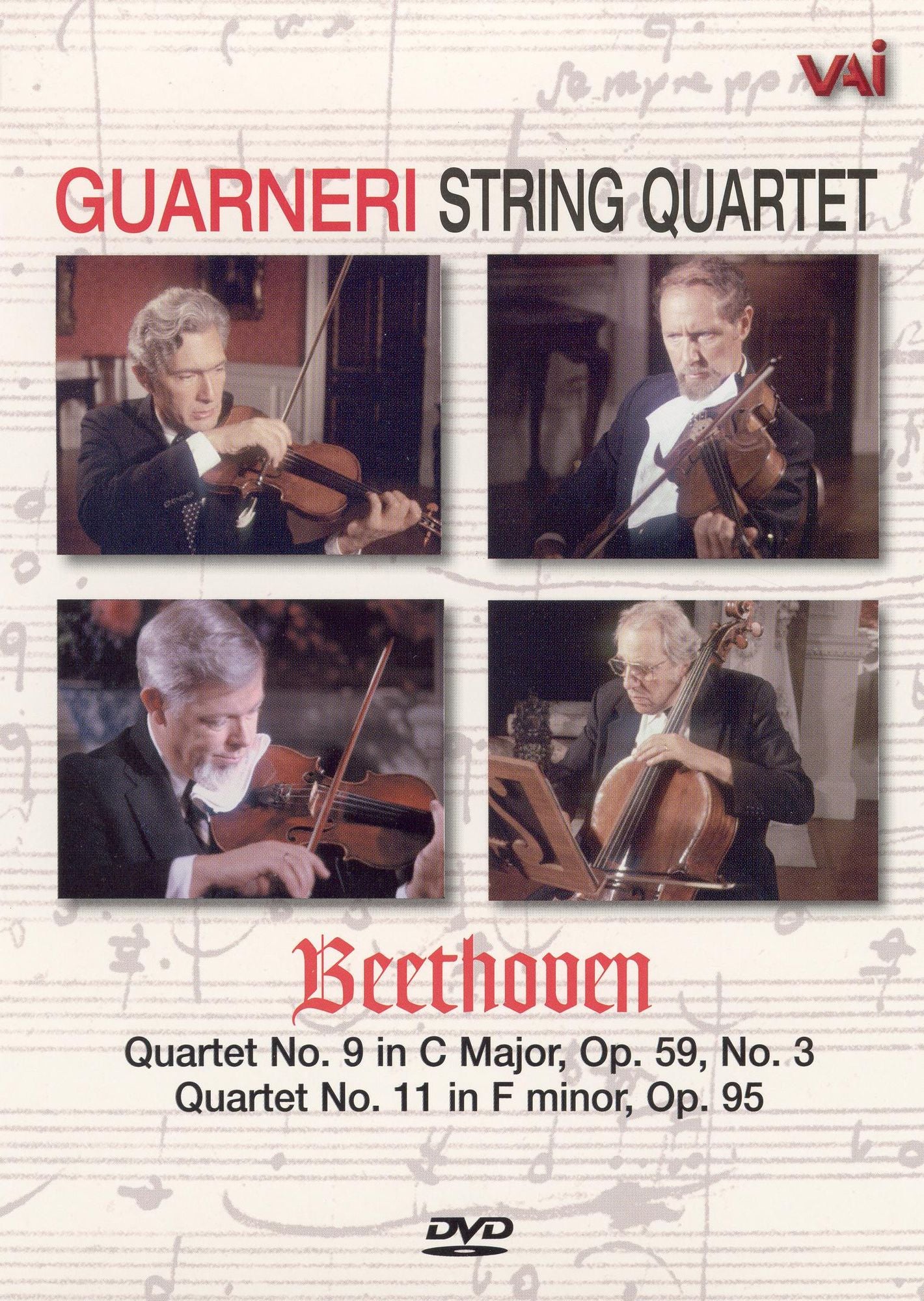 Guarneri String Quartet: Beethoven - Quartets Nos. 9 & 11