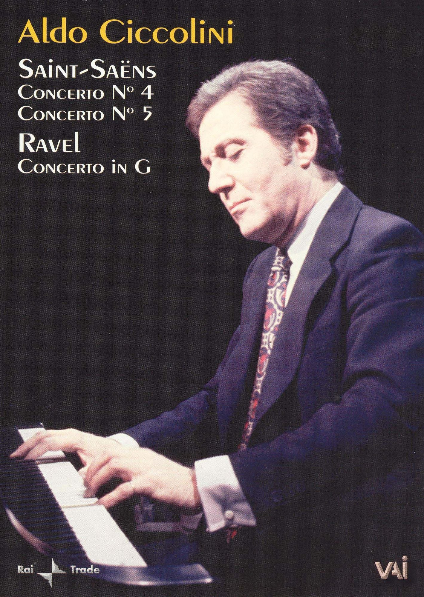 Aldo Ciccolini: Piano Concerti by Saint-Saens & Ravel